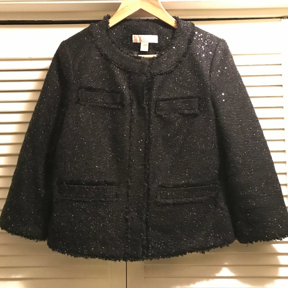 MICHAEL Michael Kors Black Sequins Blazer